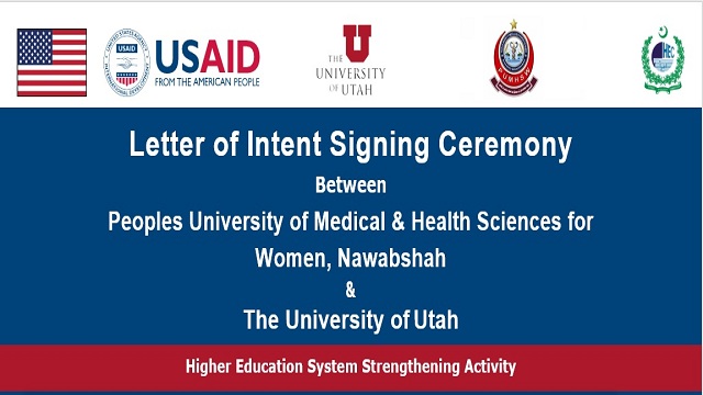 Letter of Intent Signing Ceremony Between PUMHSW & University of UTAH